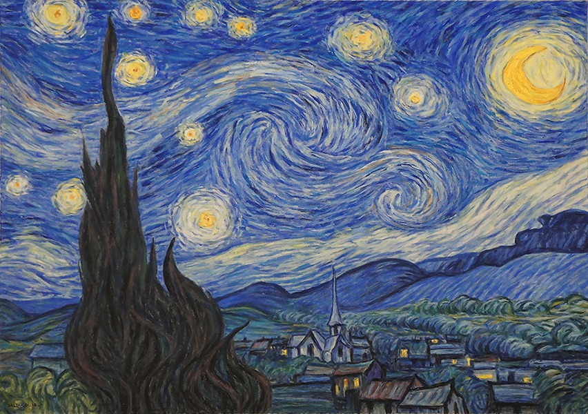 Nuit étoilée Van Gogh par Patrick Salducci